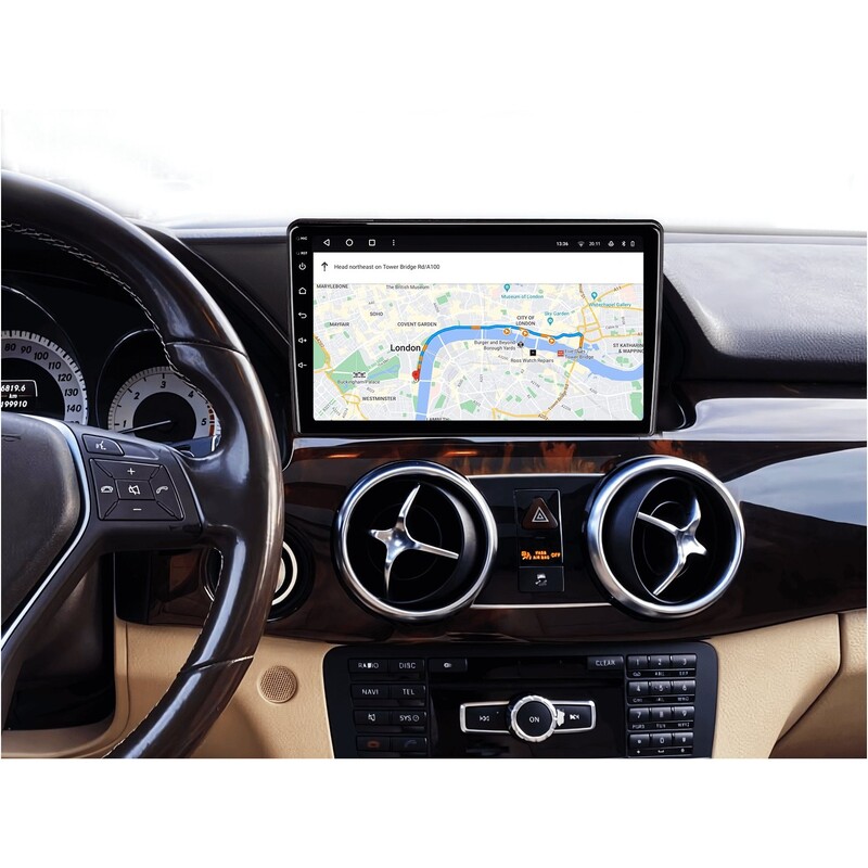Штатна магнітола Gazer T6009 Pro для Mercedes-Benz GLK-Class X204 2012-2015 (T6009-X204-PRO)
