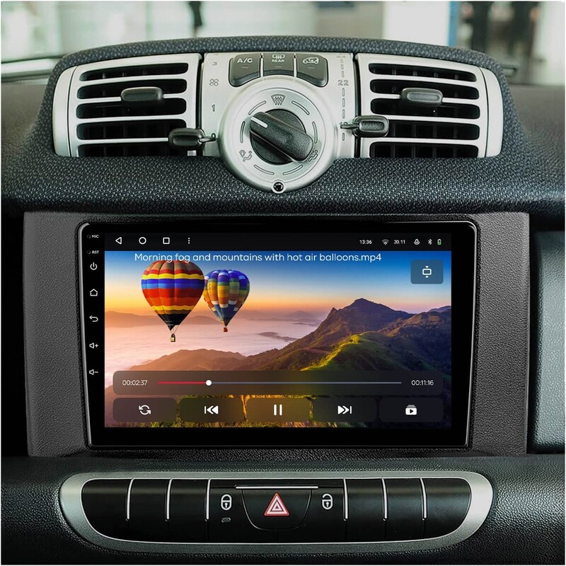 Штатна магнітола Gazer T6009 Pro для Smart Fortwo 2 (W451) 2010-2015 (T6009-W451-PRO)