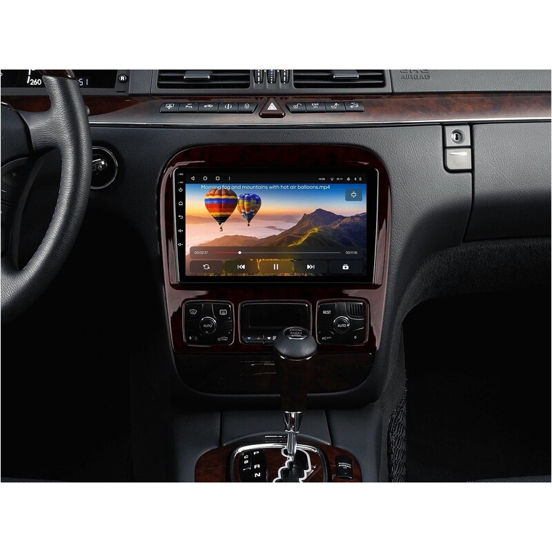 Штатна магнітола Gazer T6009 Pro Max для Mercedes-Benz S-Class (W220) 1998-2005 (T6009-W220-PROMAX)