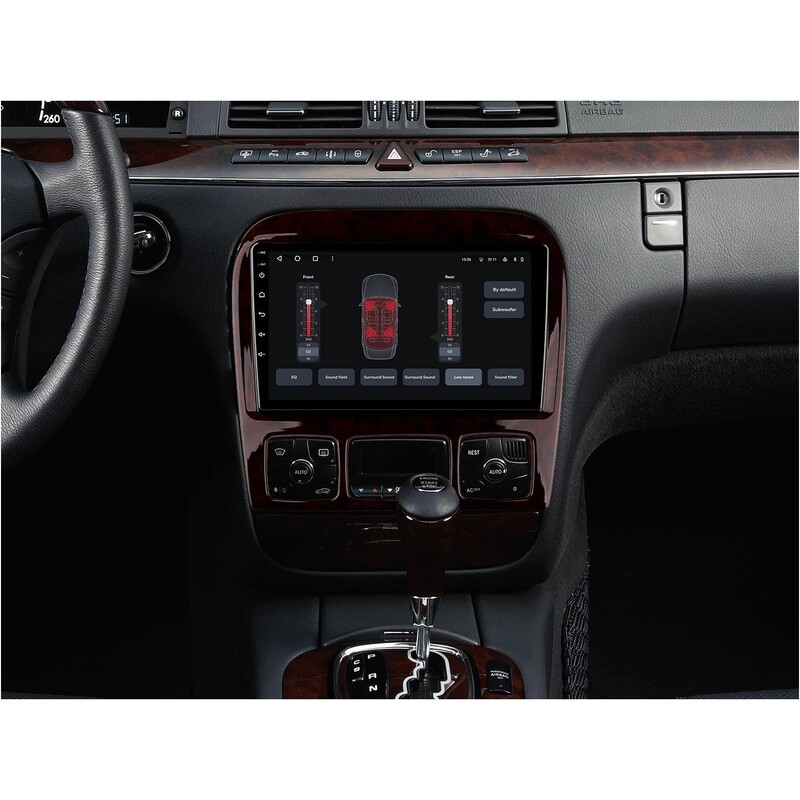 Штатна магнітола Gazer T6009 Pro Max для Mercedes-Benz S-Class (W220) 1998-2005 (T6009-W220-PROMAX)