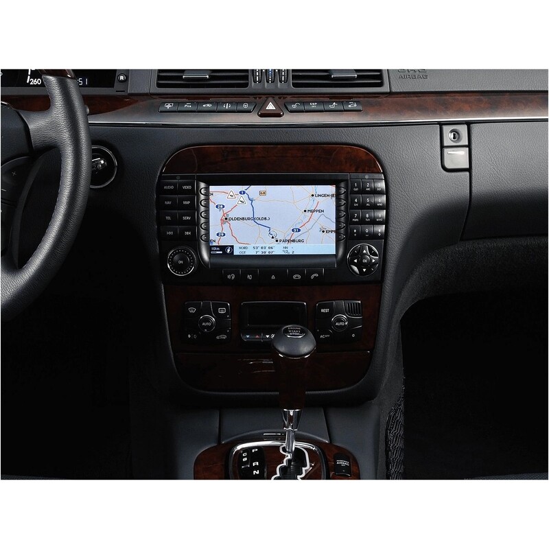 Штатна магнітола Gazer T6009 Pro Max для Mercedes-Benz S-Class (W220) 1998-2005 (T6009-W220-PROMAX)