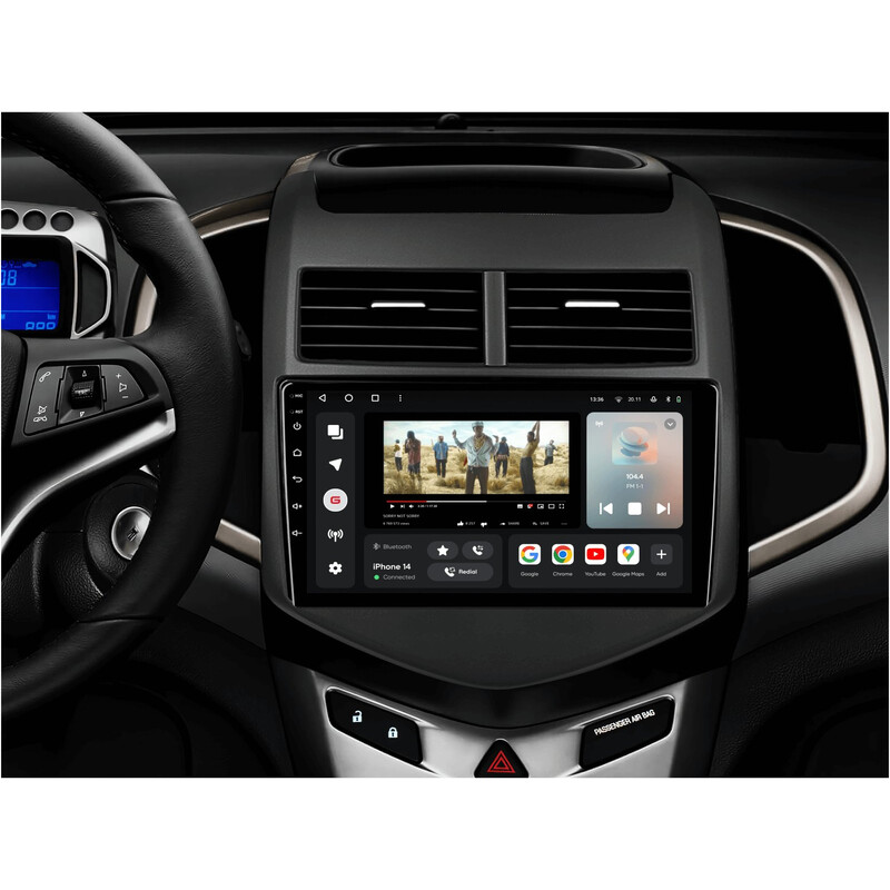 Штатна магнітола Gazer T6009 Pro для Chevrolet Aveo II 2011-2015 (T6009-T300-PRO)