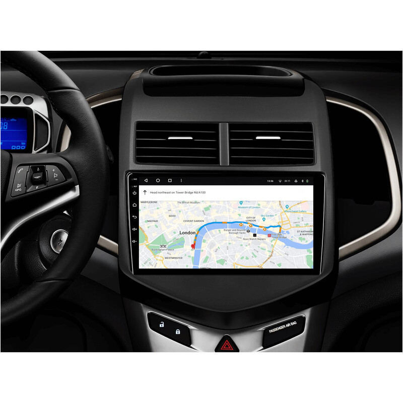 Штатна магнітола Gazer T6009 Pro для Chevrolet Aveo II 2011-2015 (T6009-T300-PRO)