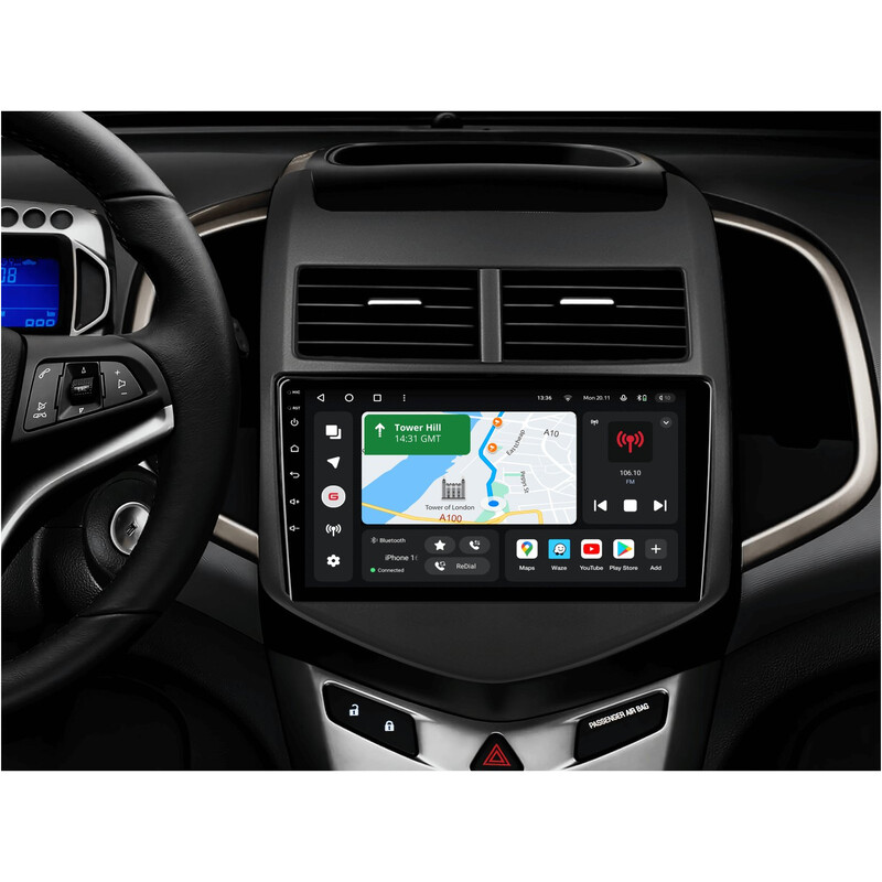 Штатна магнітола Gazer T6009 Pro для Chevrolet Aveo II 2011-2015 (T6009-T300-PRO)