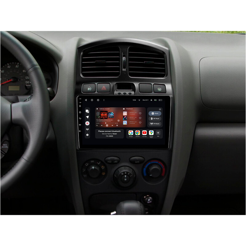 Штатна магнітола Gazer T6009 Pro Max для Hyundai SantaFe I (SM) 2000-2012 (T6009-SM-PROMAX)