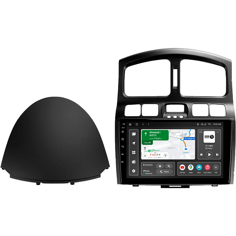 Штатна магнітола Gazer T6009 Pro Max для Hyundai SantaFe I (SM) 2000-2012 (T6009-SM-PROMAX)