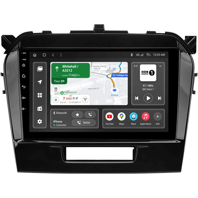 Штатна магнітола Gazer T6009 Pro Max для Suzuki Vitara IV (LY) 2014-2018 (T6009-SLY-PROMAX)