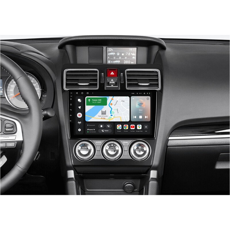 Штатна магнітола Gazer T6009 Pro Max для Subaru Forester IV (SJ) 2015-2018 (T6009-SJF-PROMAX)