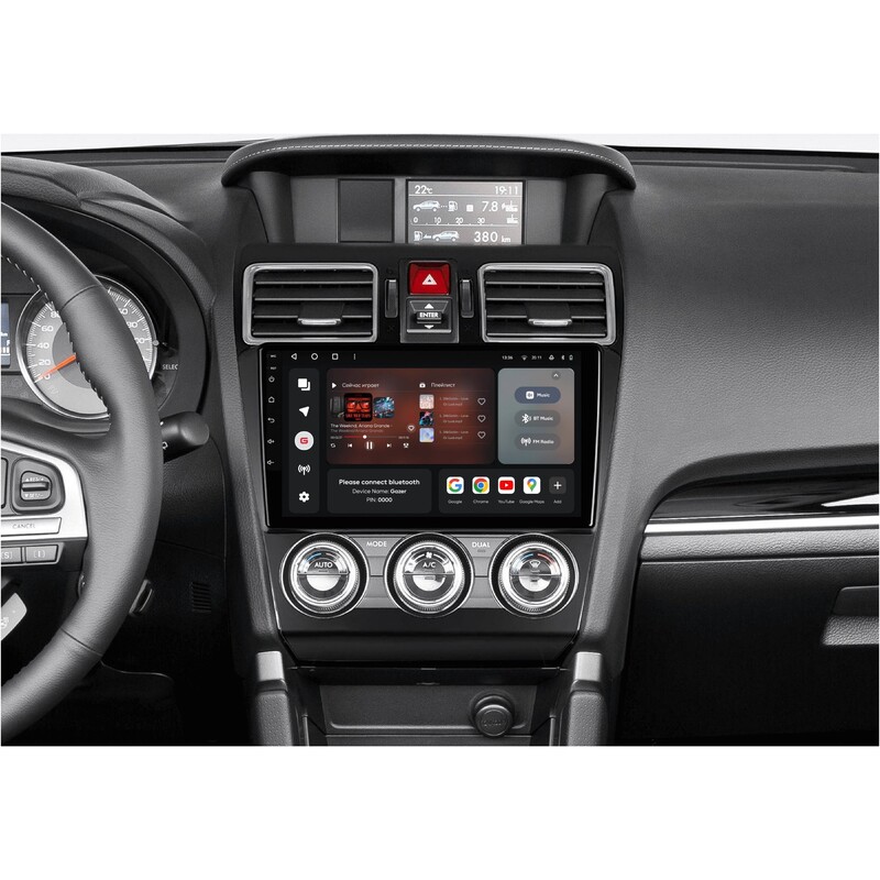Штатна магнітола Gazer T6009 для Subaru Forester IV (SJ) 2015-2018 (T6009-SJF)