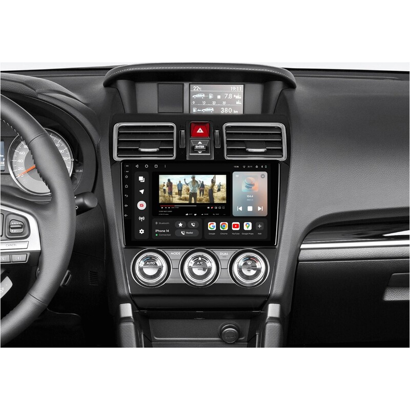 Штатна магнітола Gazer T6009 для Subaru Forester IV (SJ) 2015-2018 (T6009-SJF)