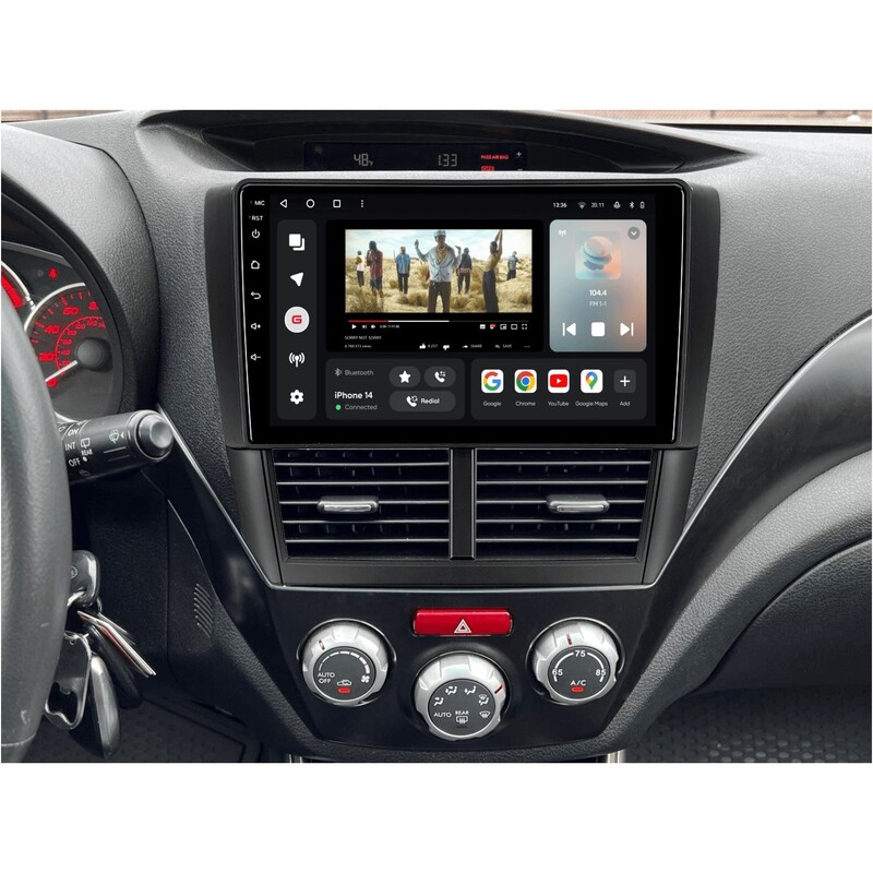 Штатна магнітола Gazer T6009 Pro Max для Subaru Forester III (SH) 2007-2013, Impreza (GH, GE) 2007-2011 (T6009-SH-PROMAX)