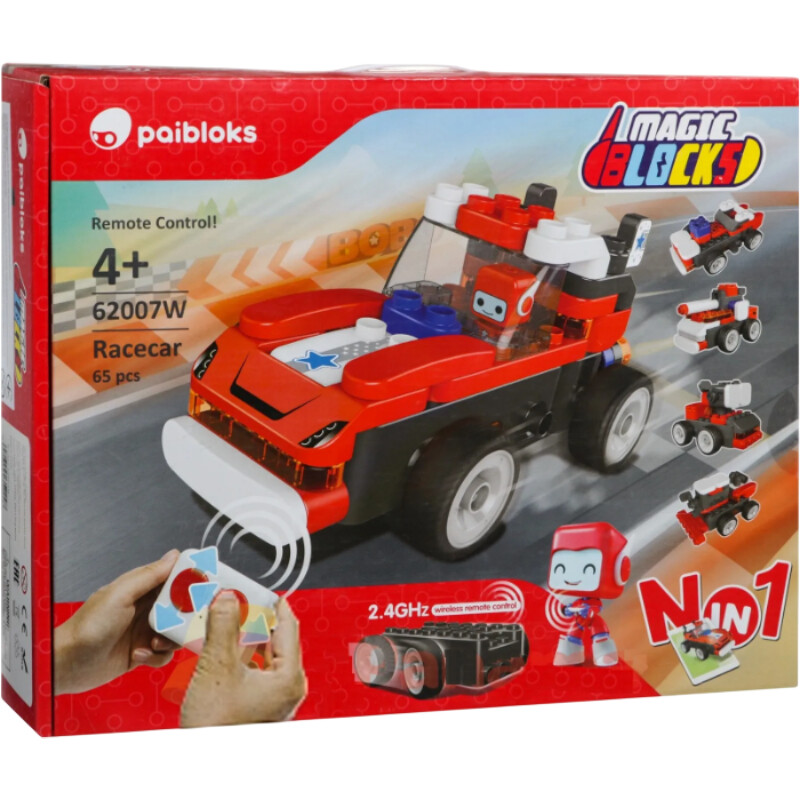 Конструктор Paiblocks Racecar (62007W)