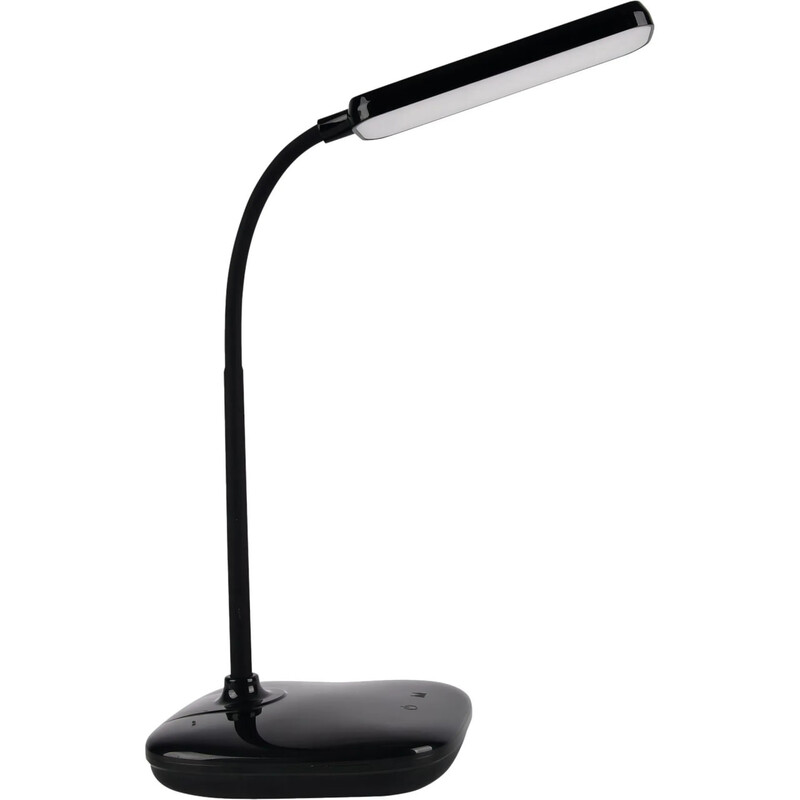 Настольная лампа Osram LED Panan Disk SQ 12W 3000K-6500K с димером черный (4099854475153)