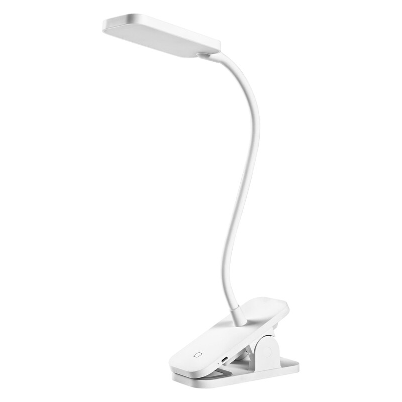 Настольная лампа Osram Panan Clip 5.2W 4000К USB-A белый (4099854507496)