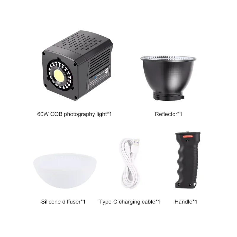 Студийный видео свет Puluz 60W 6500K (PU3060EU)