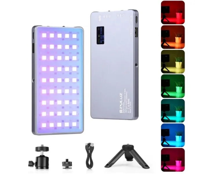 Лампа Puluz RGB Black (PU633)