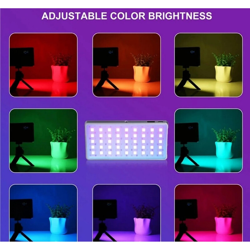 Лампа Puluz RGB Black (PU633)