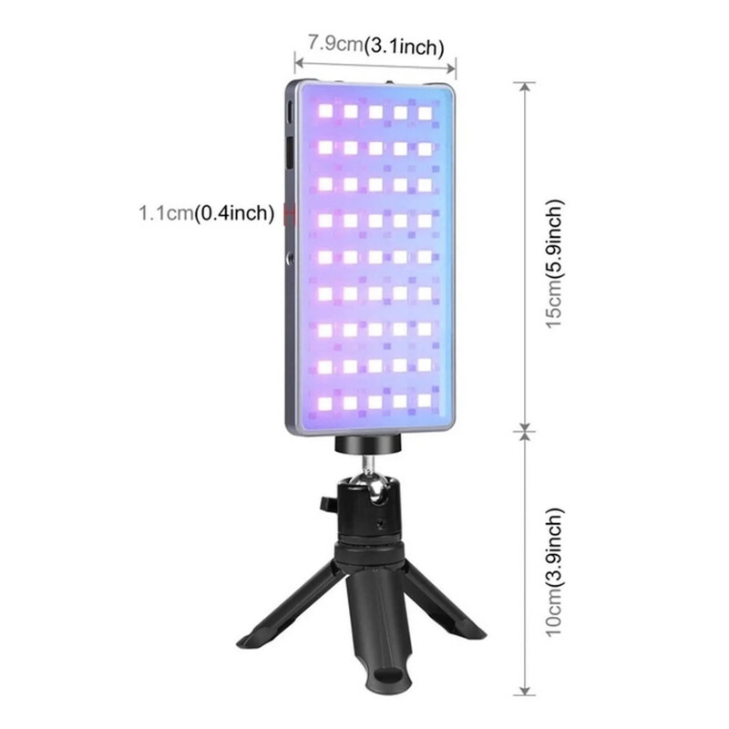 Лампа Puluz RGB Black (PU633)