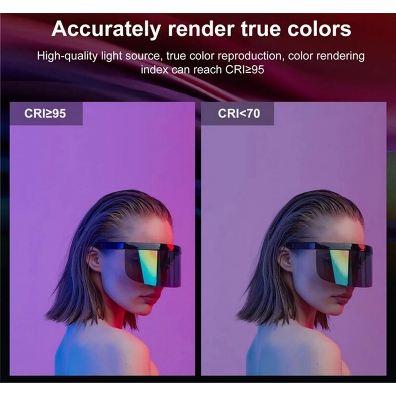 Лампа Puluz RGB Black (PU633)