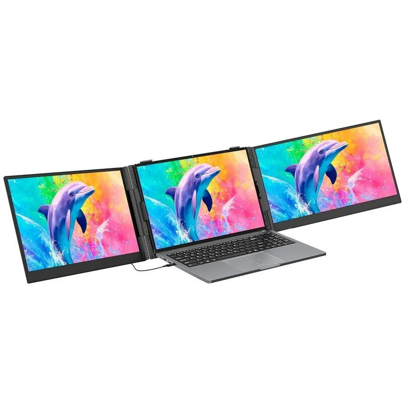 Монітор портативний Blackview 15.3" DCM8 Pro Dual Screen (BVDCM8PRO) IPS Grey