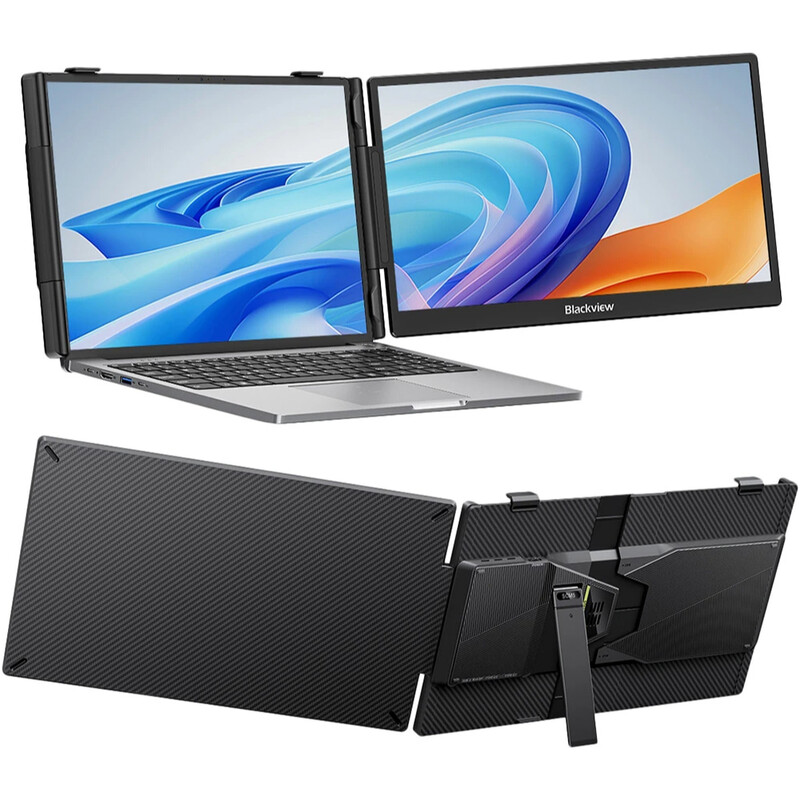 Монітор портативний Blackview 14" SCM5 Single Screen (BVSCM5) IPS Black
