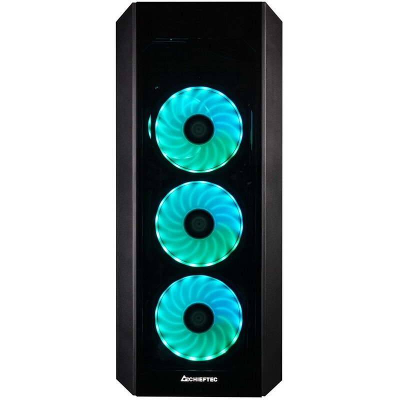 Корпус Chieftec Scorpion III Black (GL-03B-UC-OP) без БЖ