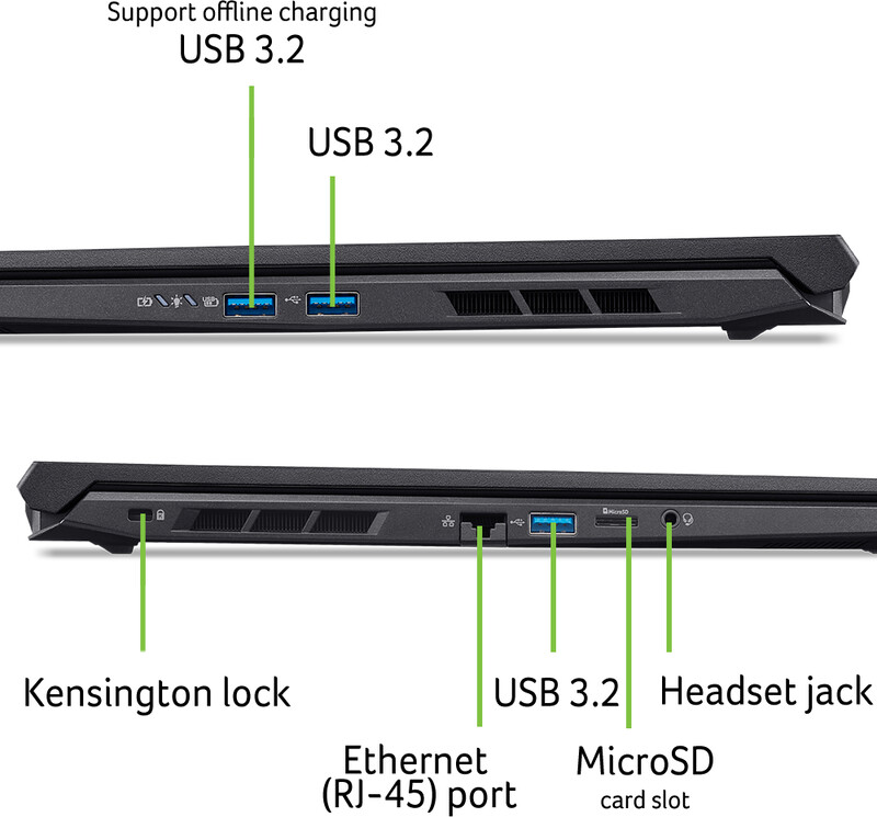 Ноутбук Acer Nitro V 16 ANV16-42-R2LB (NH.U1KEU.007) Black