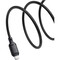 Фото - Кабель Baseus Silky Series Fast Charging USB Type-A - Lightning (M/M), 2.4A, 1 м, Black (P10377702113-00) | click.ua