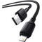 Фото - Кабель Baseus Silky Series Fast Charging USB Type-A - Lightning (M/M), 2.4A, 1 м, Black (P10377702113-00) | click.ua