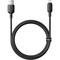 Фото - Кабель Baseus Silky Series Fast Charging USB Type-A - Lightning (M/M), 2.4A, 2 м, Black (P10377702113-01) | click.ua