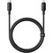Фото - Кабель Baseus Silky Series Fast Charging USB Type-C - Lightning (M/M), 20W, 2 м, Black (P10377700113-01) | click.ua