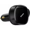 Фото - Автомобільний зарядний пристрій Baseus Enjoyment Retractable 2-in-1 (2xUSB-C) 33W Black (C00035500111-00) | click.ua