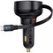Фото - Автомобільний зарядний пристрій Baseus Enjoyment Pro (1USB, вбудований кабель USB Type-C) 60W Black (C00057800111-00) | click.ua