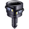 Фото - Автомобільний зарядний пристрій Baseus Enjoyment Max (2 вбудовані кабелі USB-C) 60W Black (C00035507121-01) | click.ua