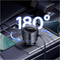 Фото - Автомобільний зарядний пристрій Baseus Enjoyment Max (2 вбудовані кабелі USB-C) 60W Black (C00035507121-01) | click.ua