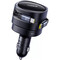 Фото - Автомобільний зарядний пристрій Baseus Enjoyment Max (2 вбудовані кабелі USB-C) 60W Black (C00035507121-01) | click.ua