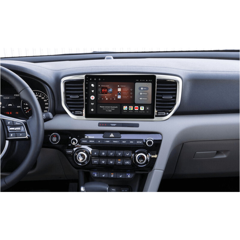 Штатна магнітола Gazer T6009 Pro для Kia Sportage IV (QL) 2018-2020 (T6009-QLF/L-PRO)