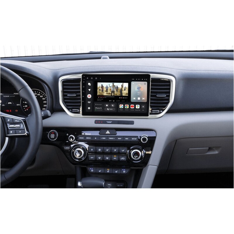 Штатна магнітола Gazer T6009 Pro для Kia Sportage IV (QL) 2018-2020 (T6009-QLF/L-PRO)