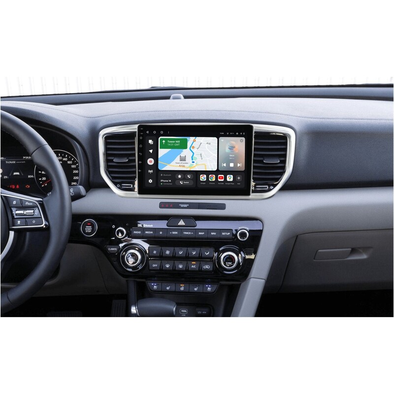 Штатна магнітола Gazer T6009 Pro для Kia Sportage IV (QL) 2018-2020 (T6009-QLF/L-PRO)