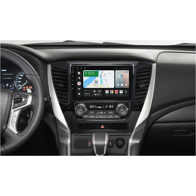 Штатна магнітола Gazer T6009 Pro для Mitsubishi Pajero Sport III 2016-2018 (T6009-KR-PRO)