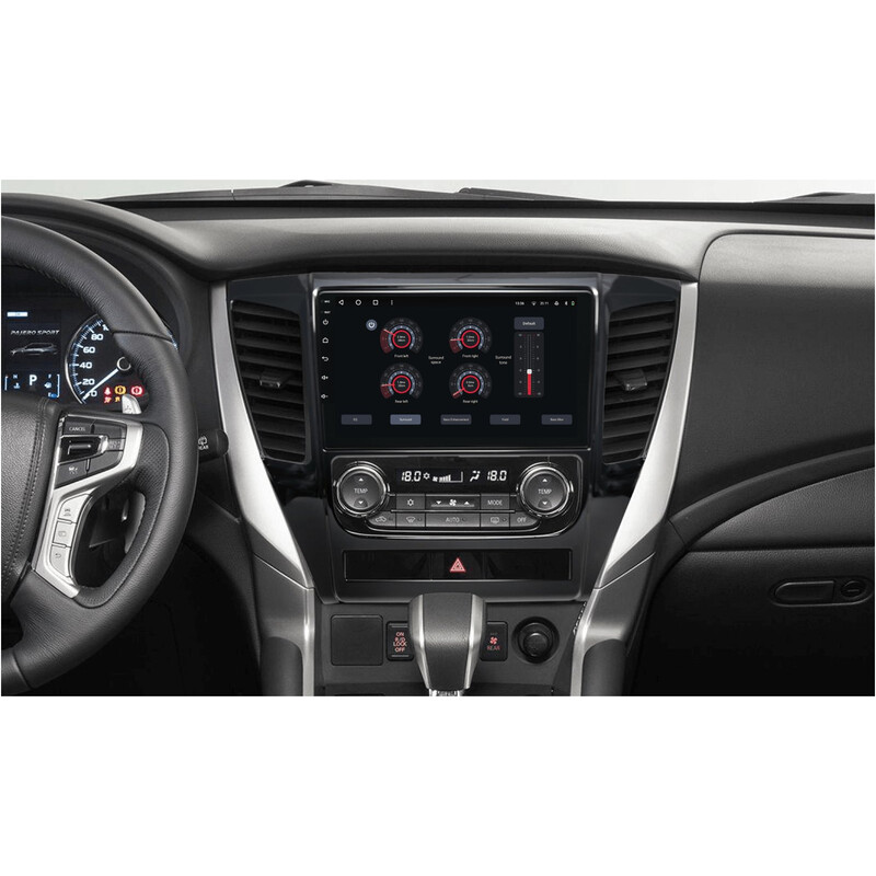 Штатна магнітола Gazer T6009 Pro для Mitsubishi Pajero Sport III 2016-2018 (T6009-KR-PRO)