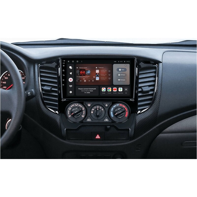 Штатна магнітола Gazer T6009 Pro Max для Mitsubishi L200 V 2015-2019 (T6009-KJ-PROMAX)