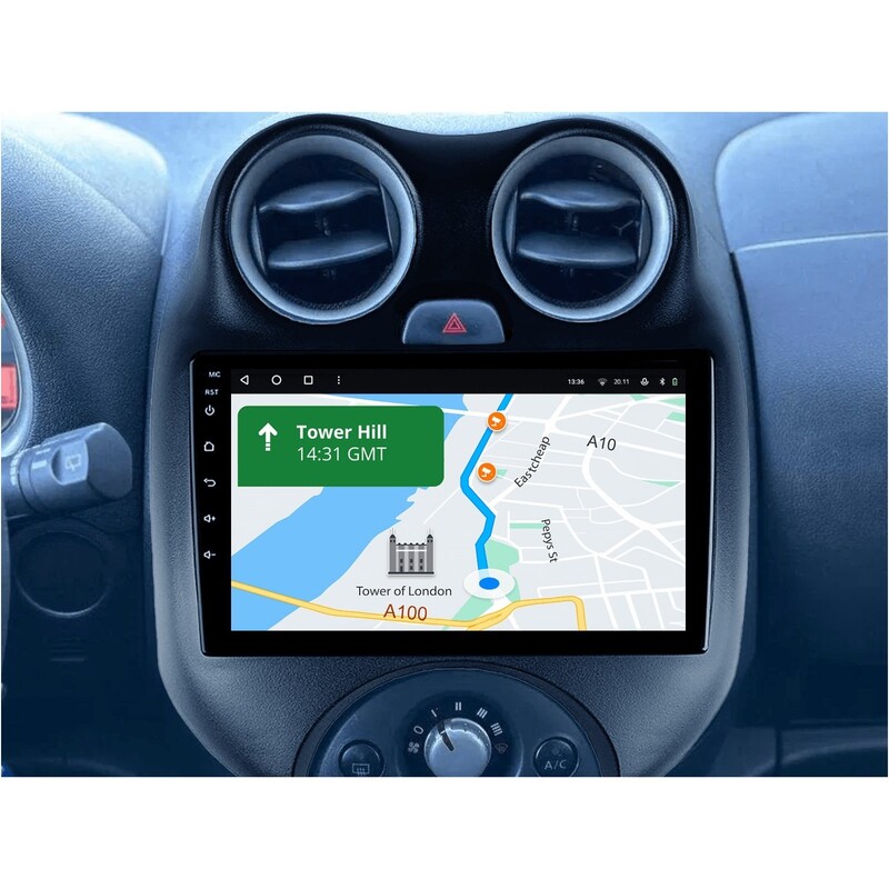 Штатна магнітола Gazer T6009 Pro для Nissan Micra, March 2010-2013 (T6009-K13-PRO)