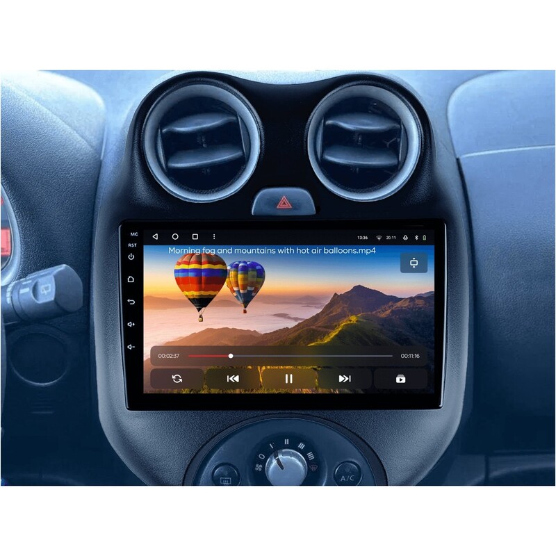 Штатна магнітола Gazer T6009 Pro для Nissan Micra, March 2010-2013 (T6009-K13-PRO)