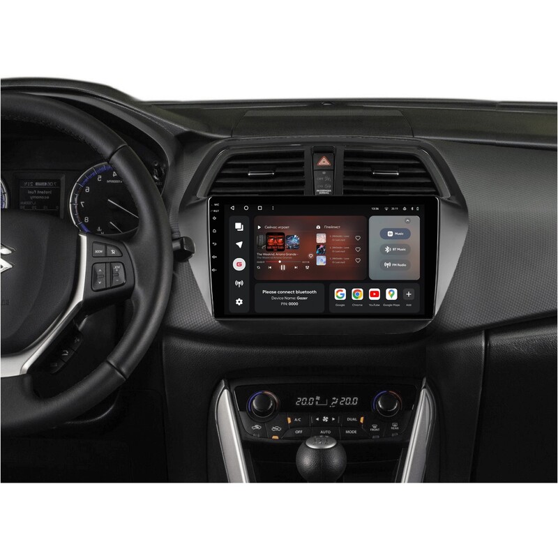 Штатна магнітола Gazer T6009 для Suzuki SX4 II (JY), S-Cross 2012-2016 (T6009-JY)