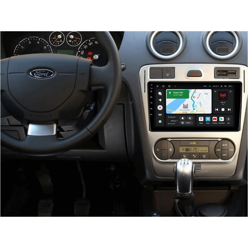 Штатна магнітола Gazer T6009 для Ford Fusion I 2005-2012 (T6009-JU)