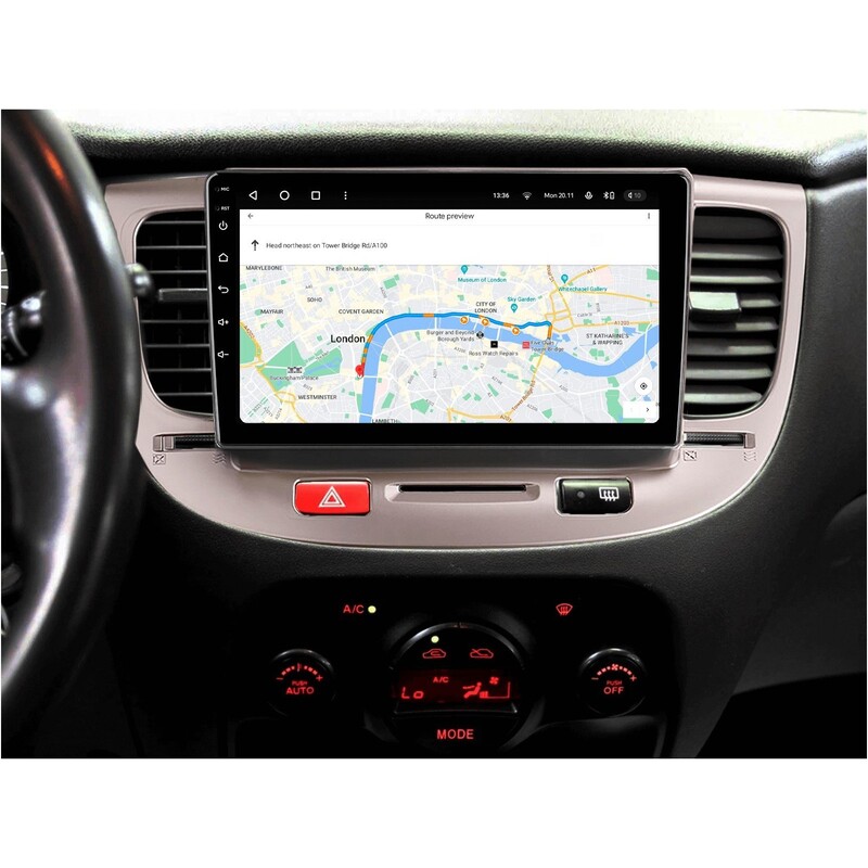 Штатна магнітола Gazer T6009 Pro Max для Kia Rio II (JB) 2005-2011 (T6009-JB-PROMAX)