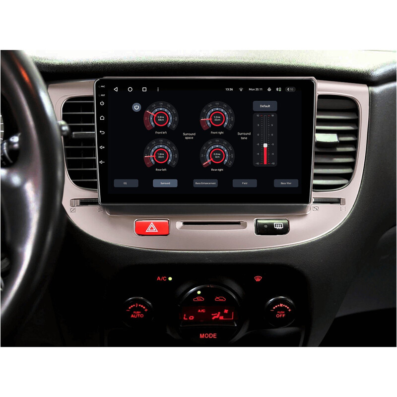 Штатна магнітола Gazer T6009 Pro Max для Kia Rio II (JB) 2005-2011 (T6009-JB-PROMAX)