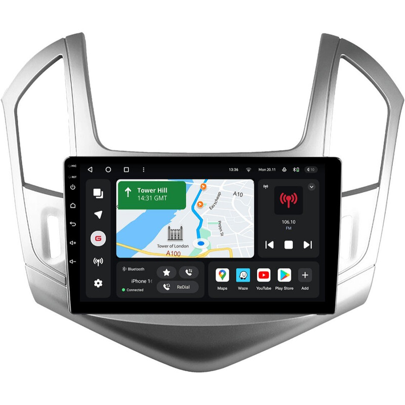 Штатна магнітола Gazer T6009 Pro для Chevrolet Cruze (J300, J308) 2012-2015 (T6009-J308-PRO)