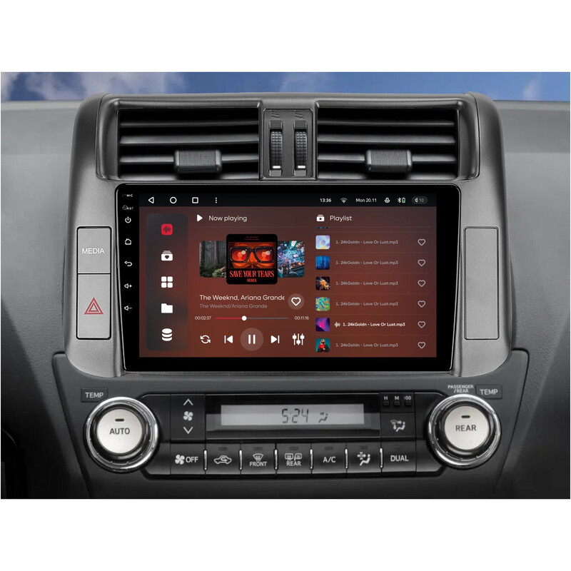 Штатна магнітола Gazer T6009 Pro для Toyota Land Cruiser Prado IV (J150) 2009-2013 (T6009-J150/L-PRO)